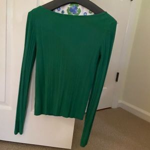 Theory crew neck top